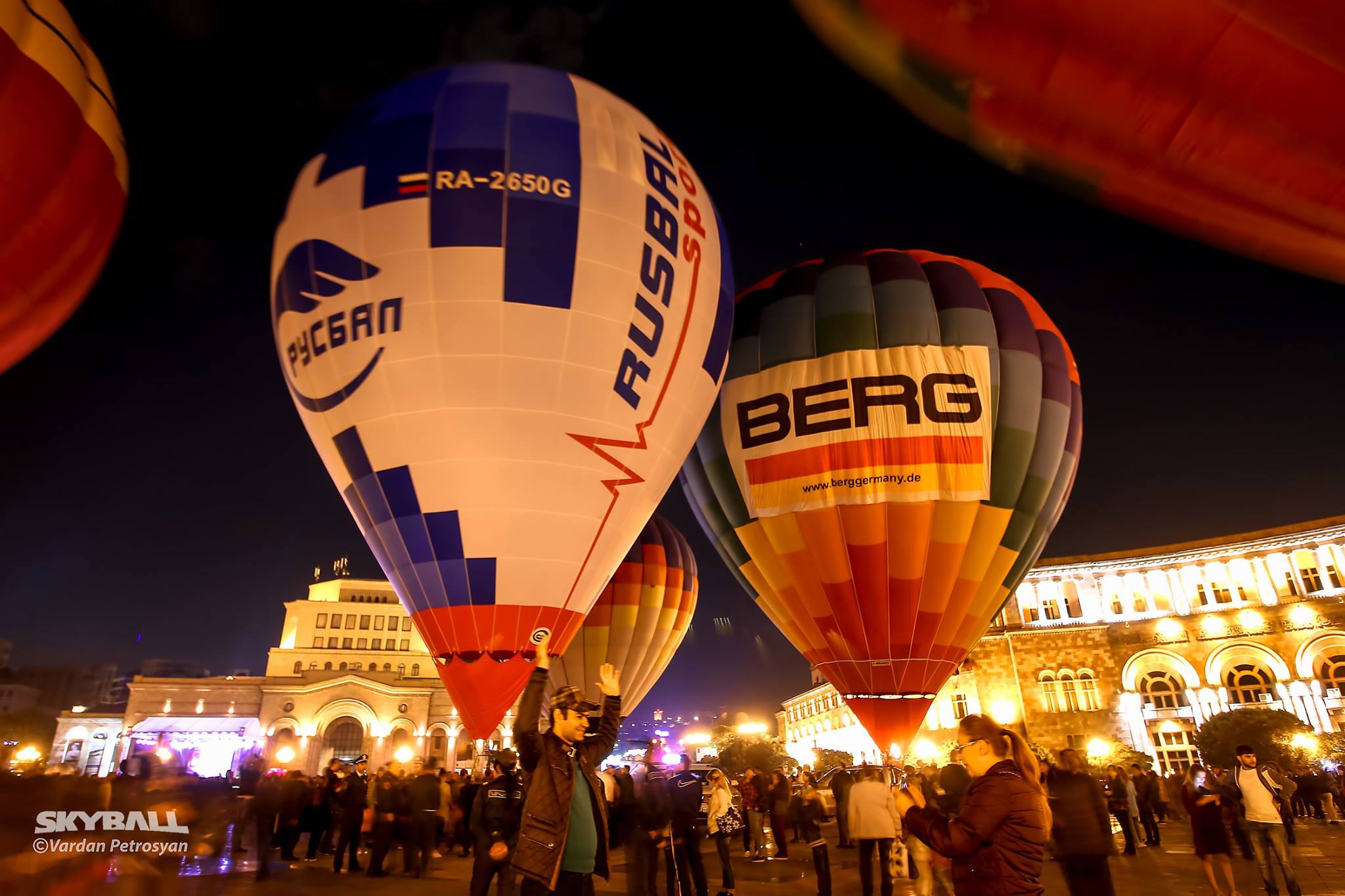 International ballooning festival in Armenia