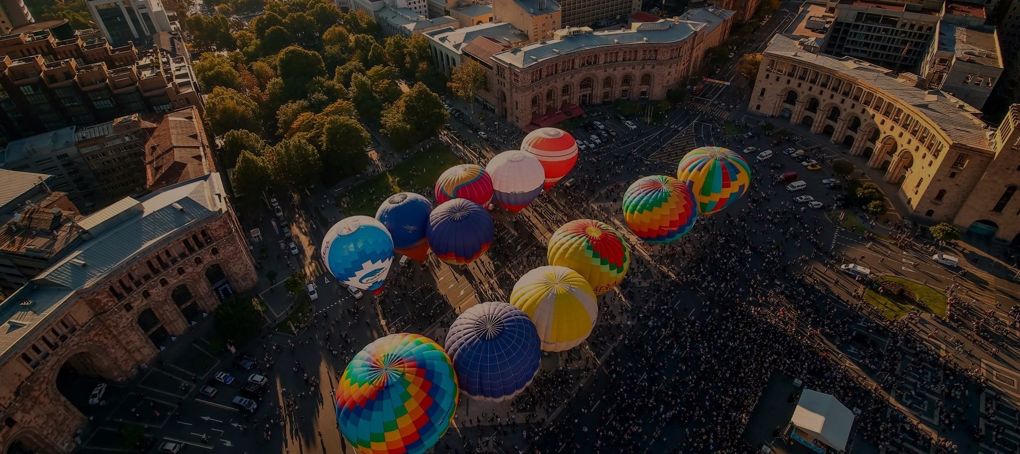 Group flight during the festival (October 13-16)